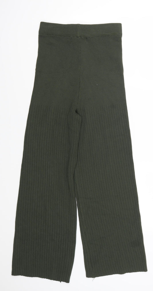 Yu & Me Womens Green Trousers Size S L27 in