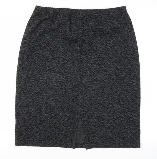 Mackays Womens Grey Straight & Pencil Skirt Size 16