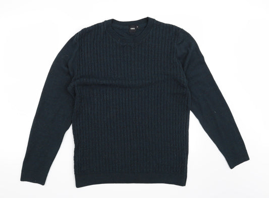 ASOS Mens Blue Pullover Jumper Size M