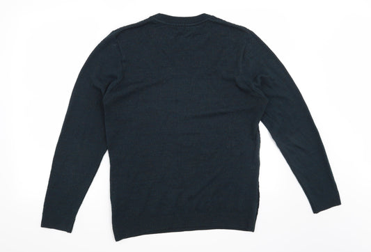 ASOS Mens Blue Pullover Jumper Size M