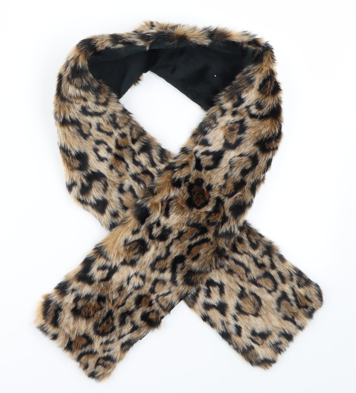 Primark Brown Animal Print Scarf