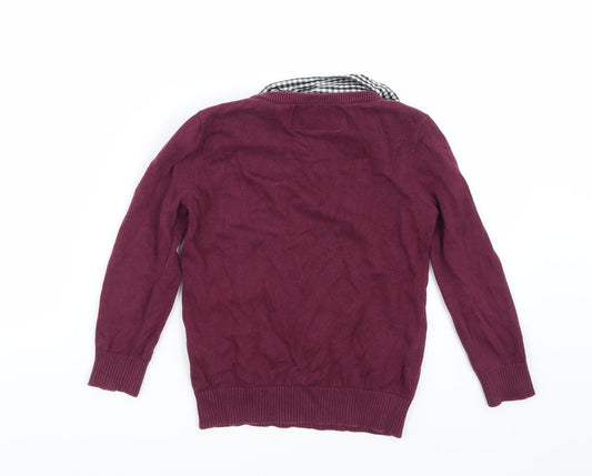 Urban boys Boys Purple Pullover Jumper Size 6 Years