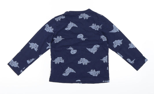 Gap Boys Blue Basic Casual Size 5 Years - Dinosaur