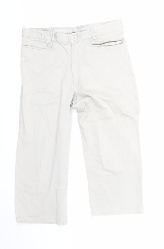 Cross Womens Beige Trousers Size M L20 in