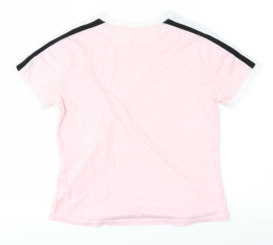 Preworn Girls Pink Basic T-Shirt Size S
