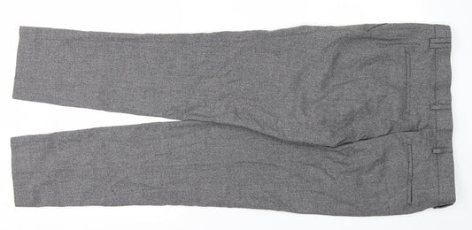 River Island Womens Grey Trousers Size 32 L28 in