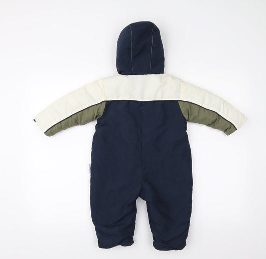 antartica Baby Blue Babygrow One-Piece Size 18 Months