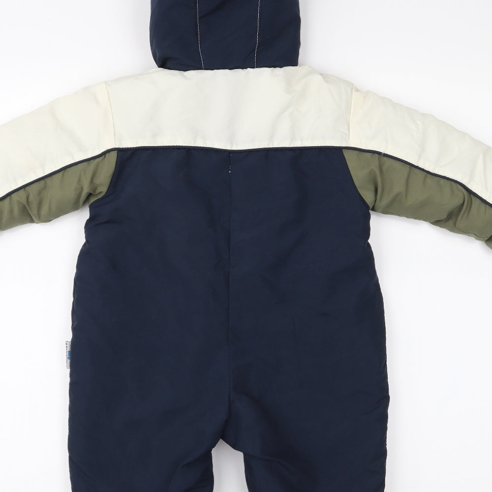 antartica Baby Blue Babygrow One-Piece Size 18 Months