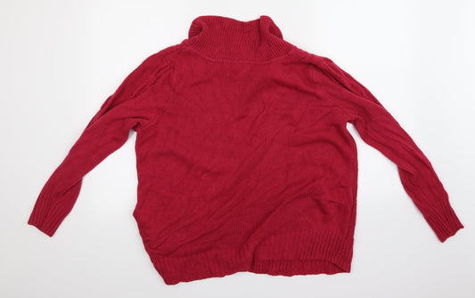 Bon Marché Womens Pink Pullover Jumper Size 14