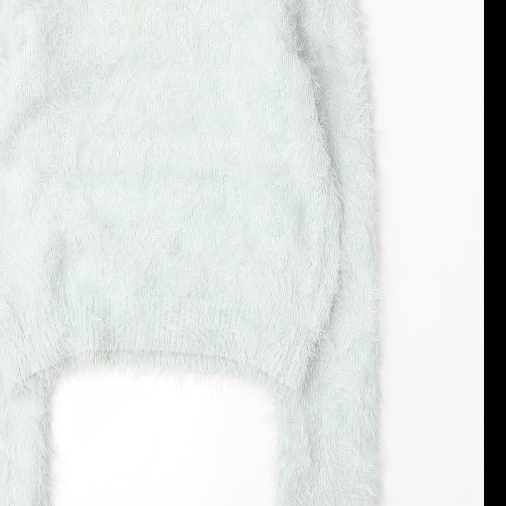 FOREVER 21 Womens Blue Pullover Jumper Size S