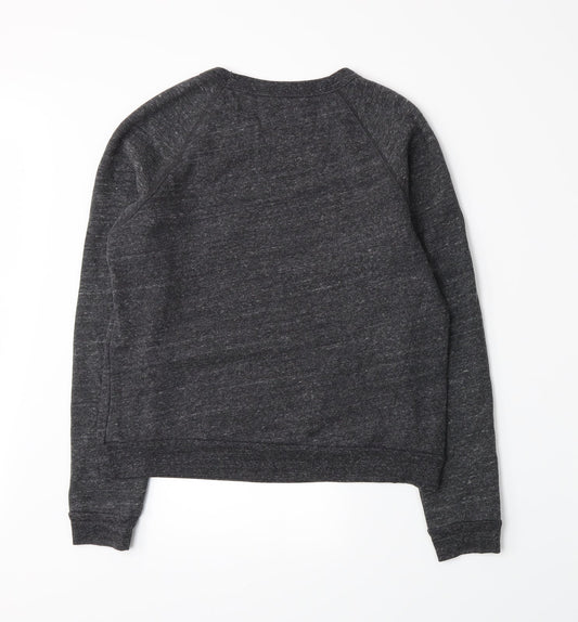Topshop Womens Grey Pullover Sweatshirt Size 8