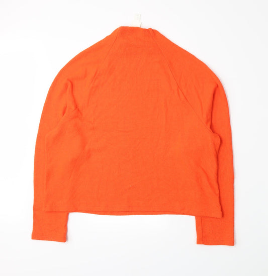 H&M Womens Orange Pullover Jumper Size S