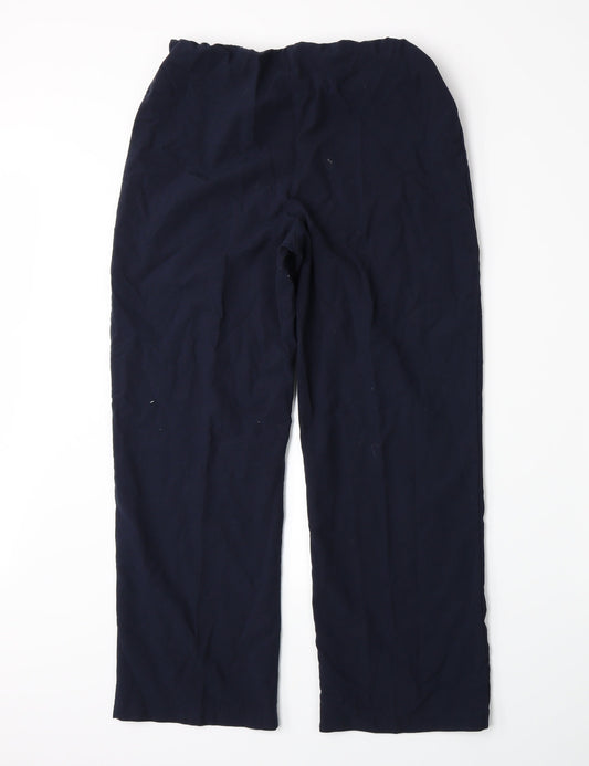 Autonomy Womens Blue Trousers Size 12 L26 in