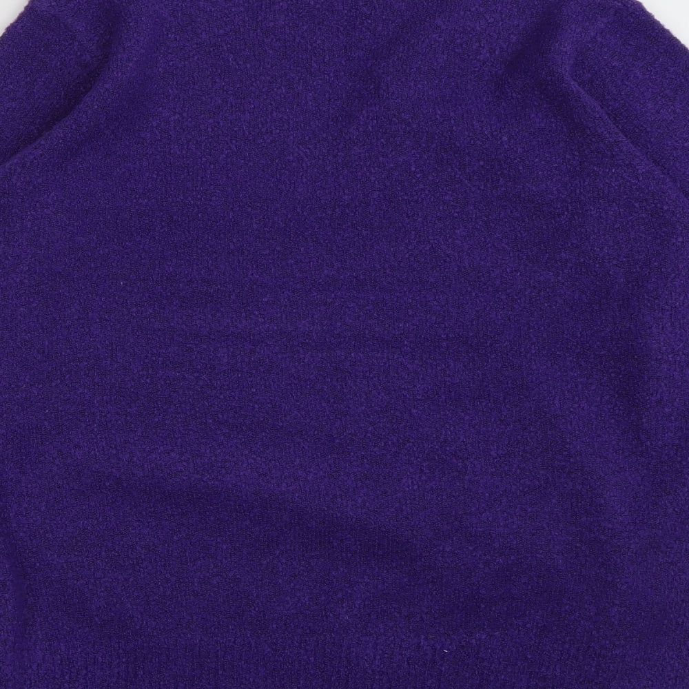 M&Co Womens Purple Pullover Jumper Size 2XL