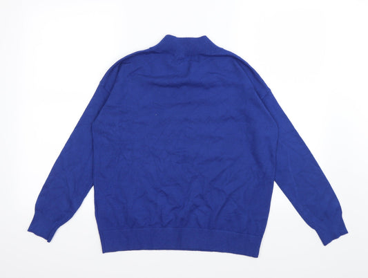 Marks and Spencer Mens Blue Pullover Sweatshirt Size S
