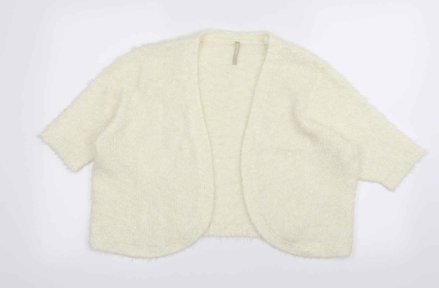 Anthology Womens Beige Cardigan Jumper Size 20