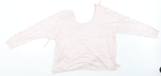 Marks and Spencer Womens Pink Pullover Jumper Size 14