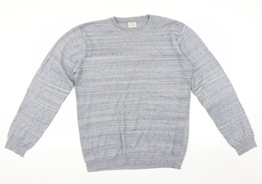 Matalan Mens Blue Pullover Jumper Size M