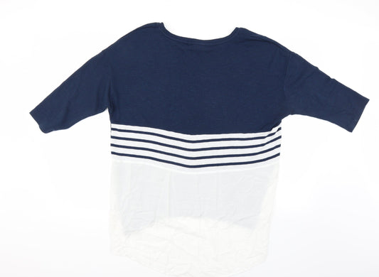 Sainsburys Womens Blue Pullover Jumper Size 16