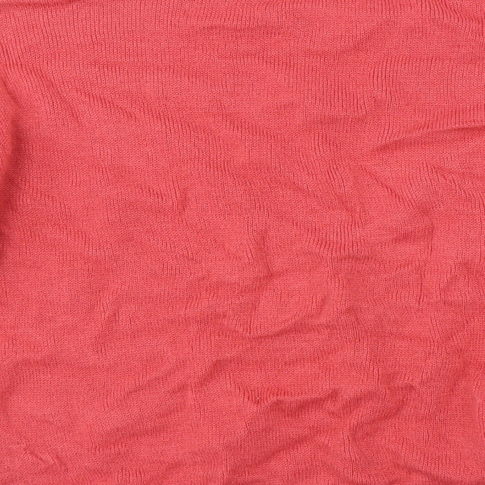 Brand and care label for BHS women’s pink jumper, size UK 10