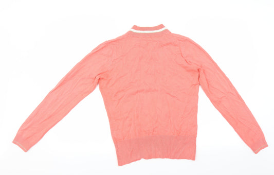 Green Lamb Womens Pink Pullover Jumper Size 12