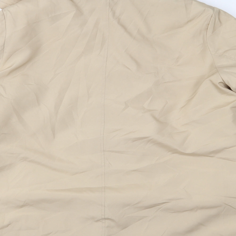 Marisota Womens Beige Anorak Coat Size 14