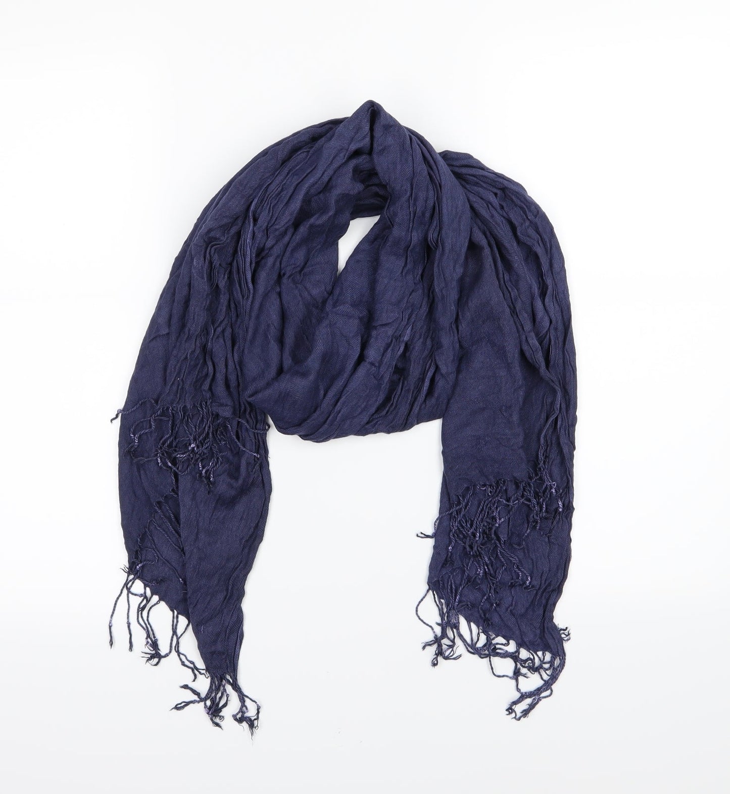 Preworn Womens Blue Scarf