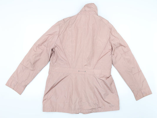 Lakeland Womens Pink Anorak Coat Size 14
