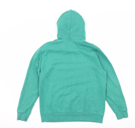 ara Boys Green Jersey Pullover Hoodie Size 11-12 Years