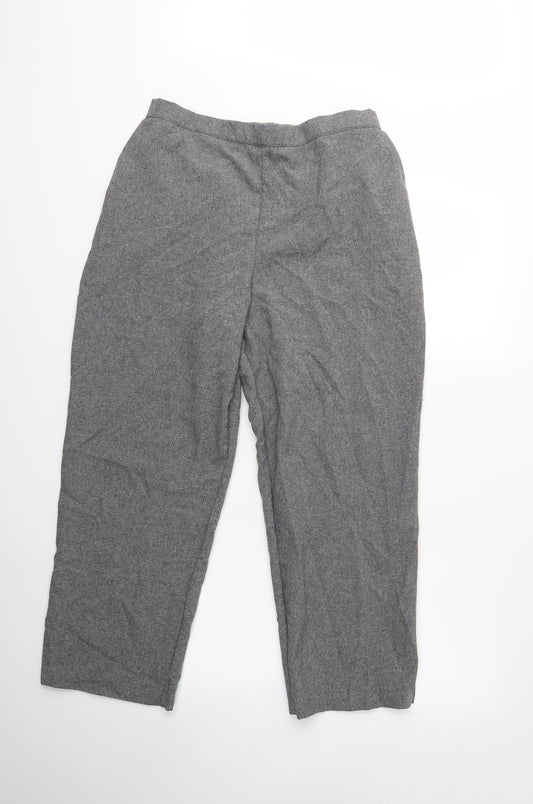 Preworn Womens Grey Trousers Size 20 L26 in