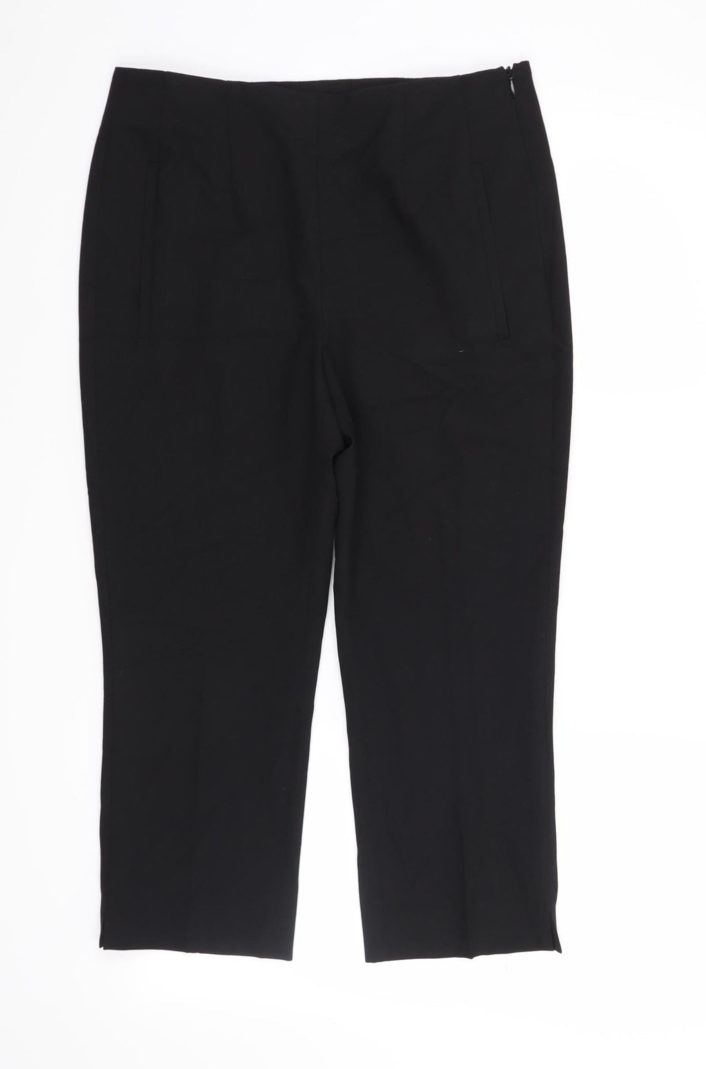 Lakeland Womens Black Trousers Size 10 L22 in