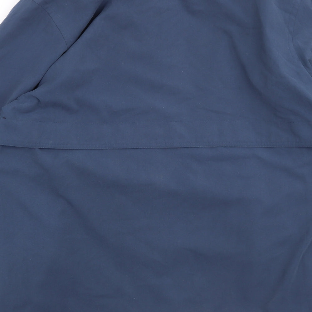 BHS Womens Blue Overcoat Coat Size 14