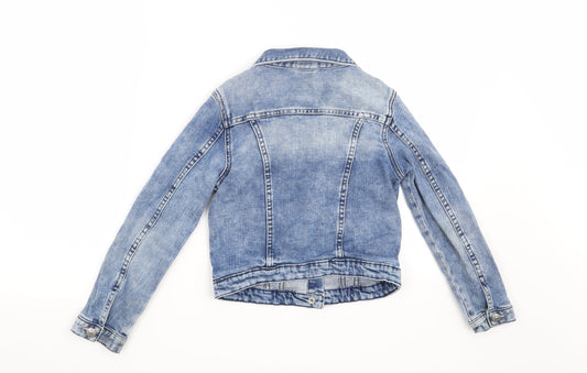 &denim Girls Blue Jacket Size 8 Years - Disco