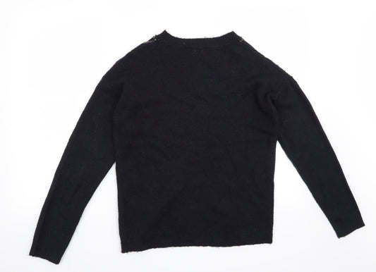 Dorothy Perkins Womens Blue Pullover Jumper Size 8