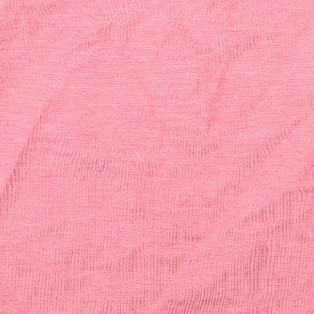 Brand and care label for Ste Je Annlla women’s pink jumper, size UK 14
