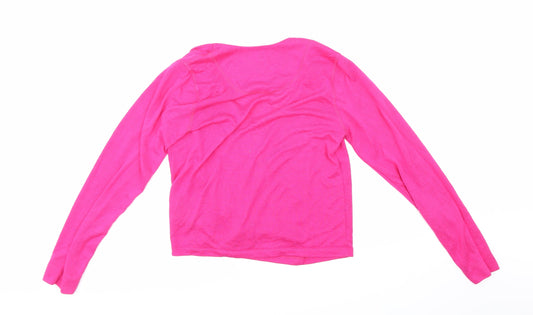 Jbc Womens Purple Cardigan Jumper Size M