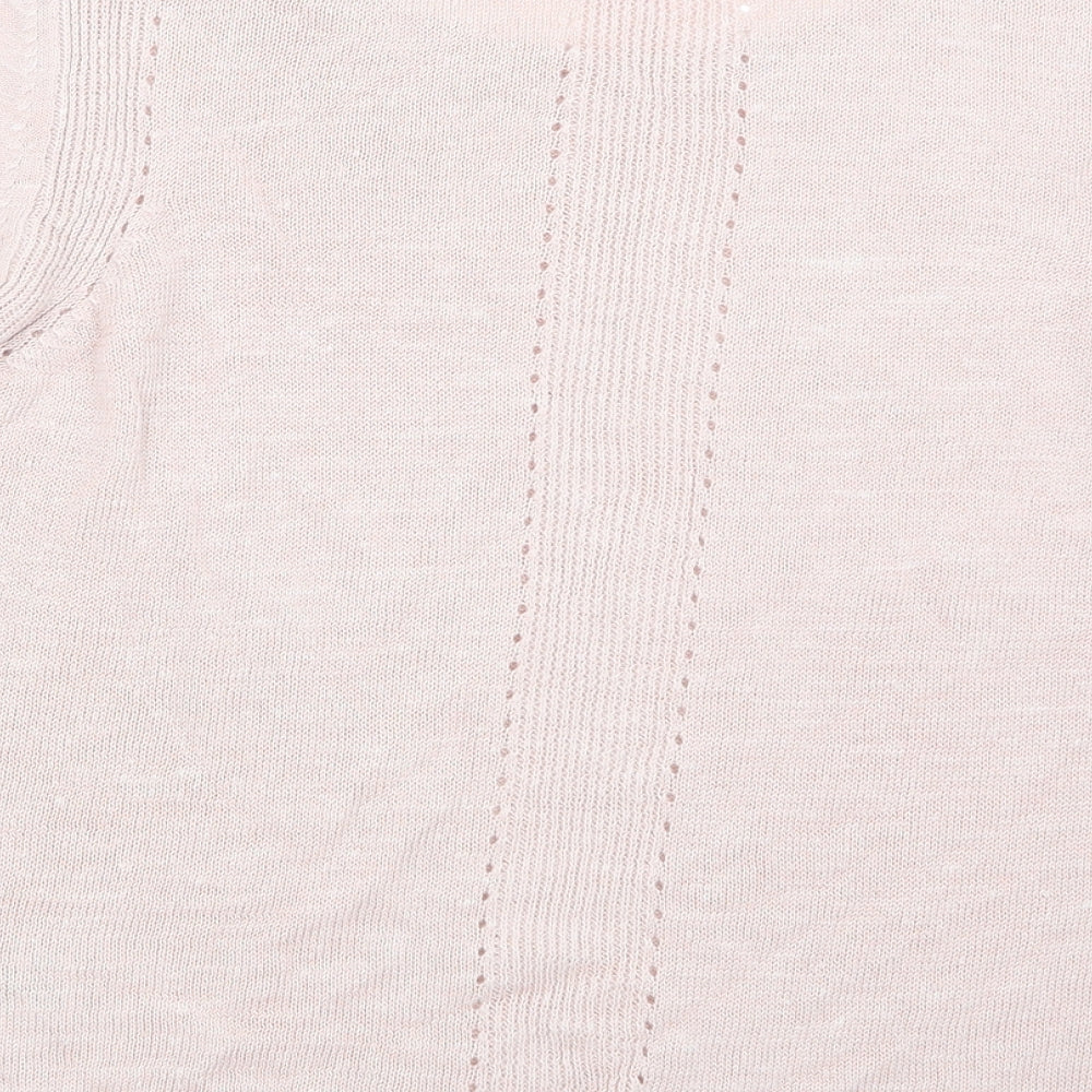 Marks and Spencer Womens Pink Pullover Jumper Size 16