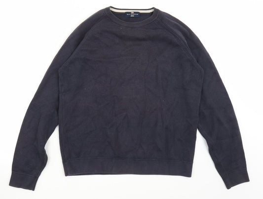 Marks and Spencer Mens Blue Pullover Jumper Size S