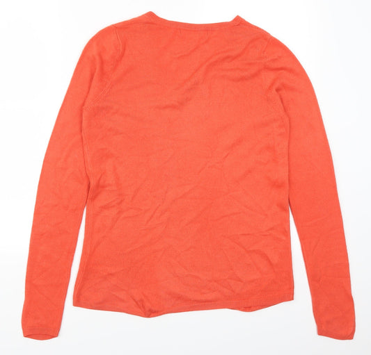 Marks and Spencer Womens Red Pullover Jumper Size 10
