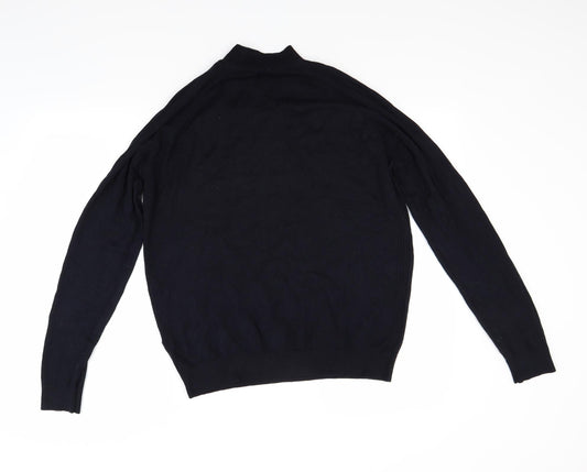 River Island Womens Blue Pullover Jumper Size L