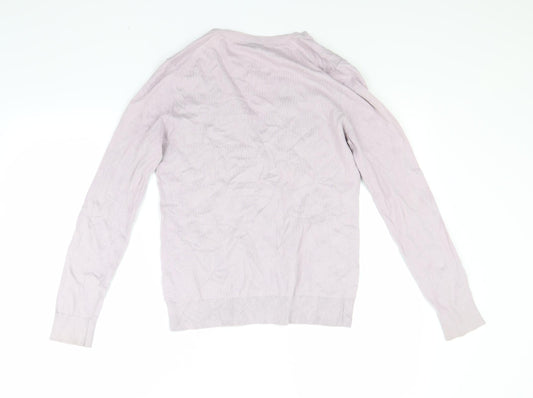 Preworn Womens Pink Cardigan Jumper Size S
