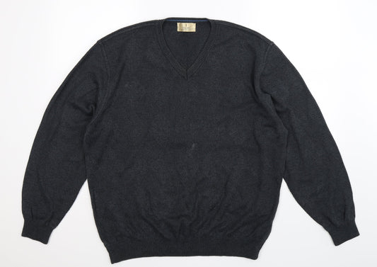 Marks and Spencer Mens Blue Knit Pullover Jumper Size L