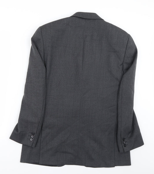 Preworn Mens Grey Jacket Suit Jacket Size 40