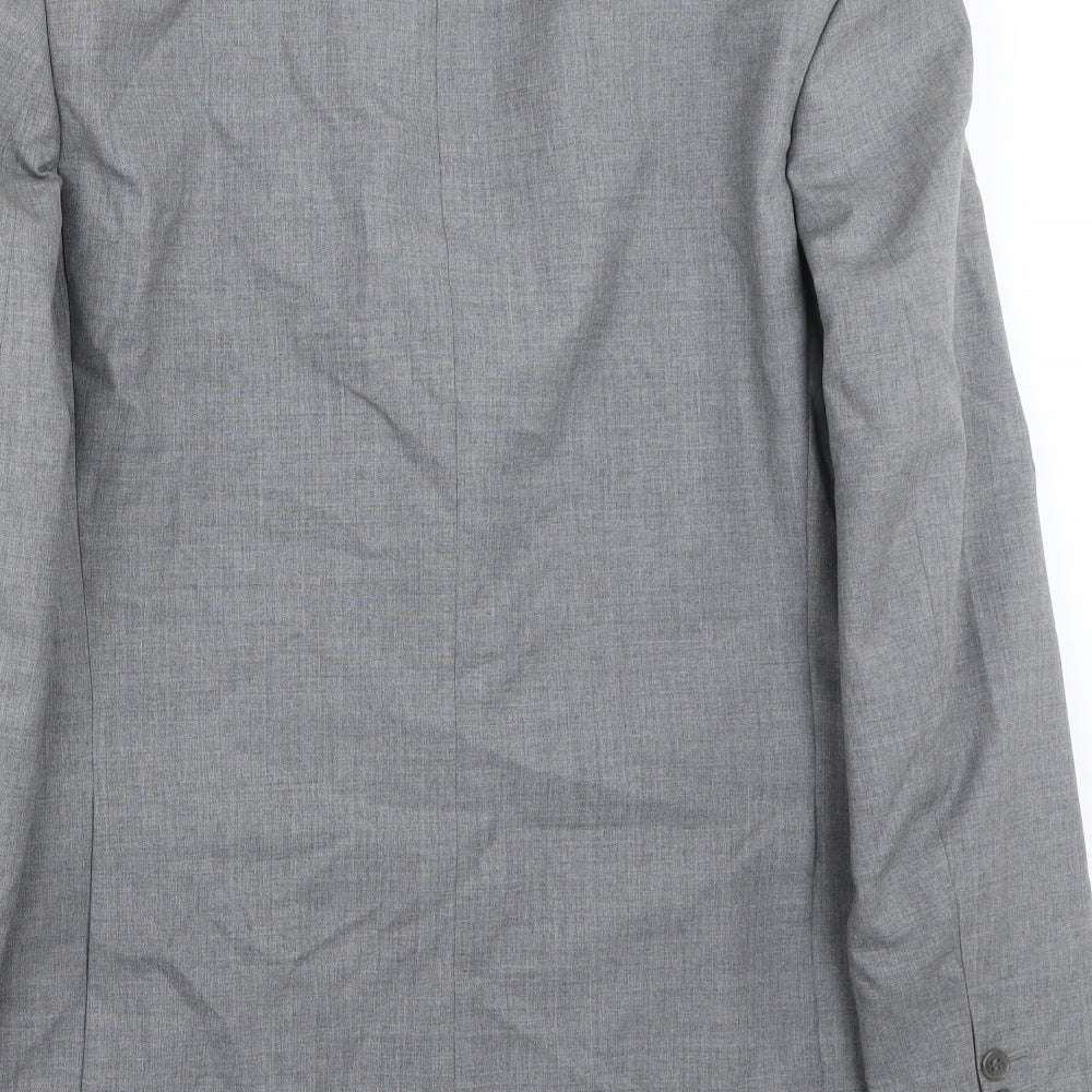Dunn & Co Mens Grey   Jacket Suit Jacket Size 40