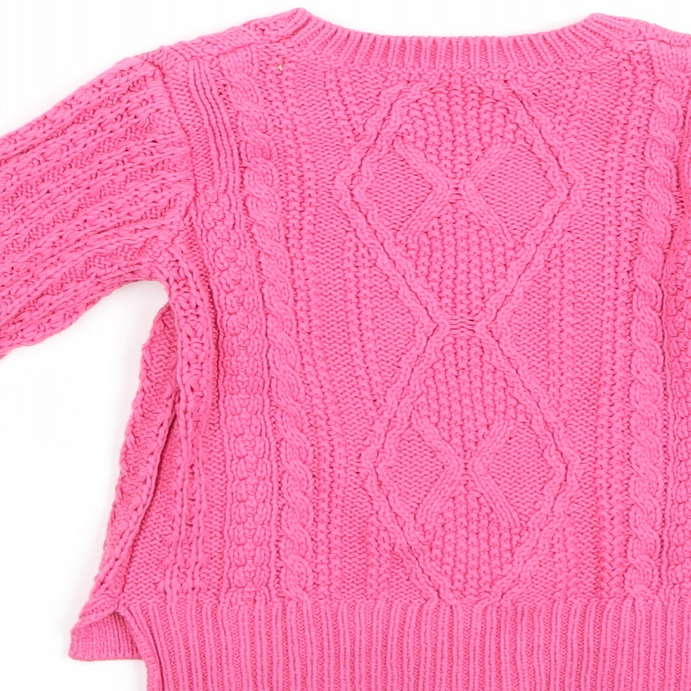 Nutmeg Girls Pink Pullover Sweatshirt Size 2-3 Years