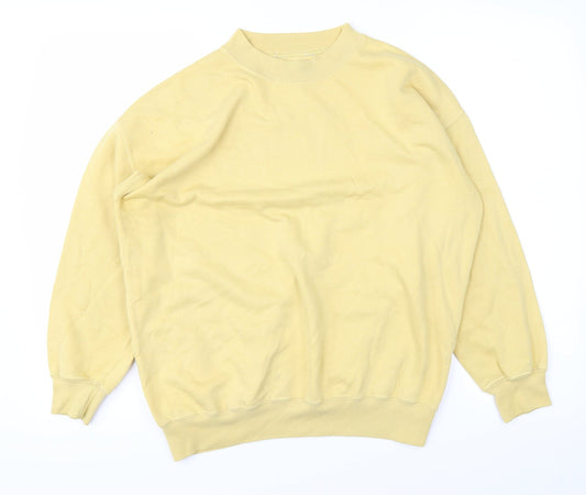 Preworn Womens Yellow Pullover Jumper Size 2
