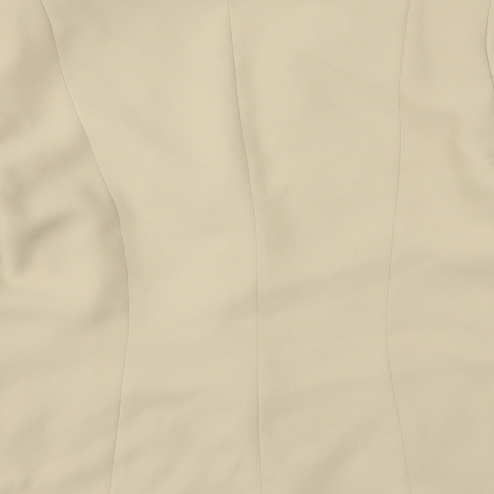 busy Womens Yellow Jacket Size 16