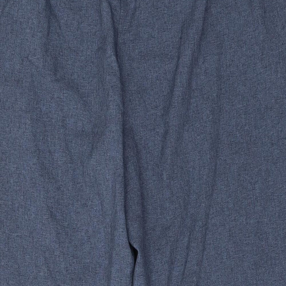 Preworn Womens Blue Trousers Size 16 L25 in