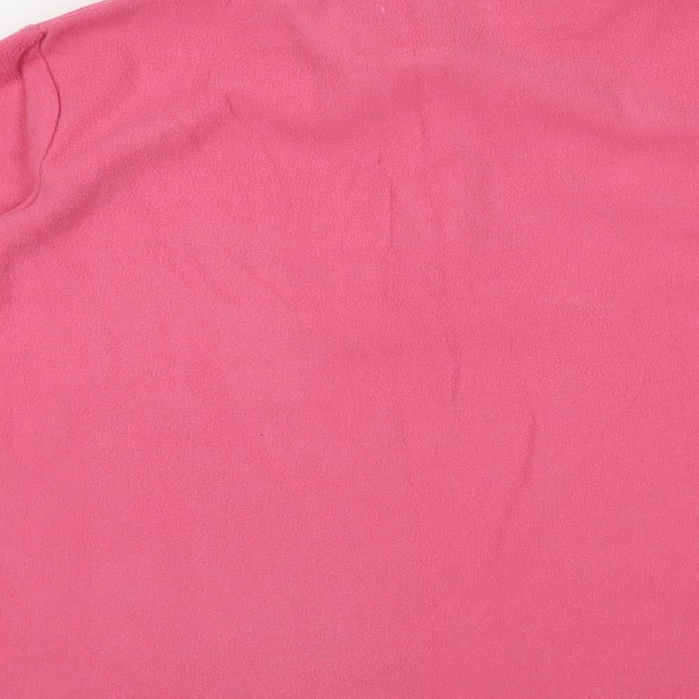 Brand and care label for atlas for women women’s pink jumper, size UK 16