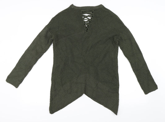 Select Womens Green Pullover Jumper Size 8